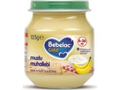 Bebelac Gold Muzlu Muhallebi Kavanoz Maması 125 Gr