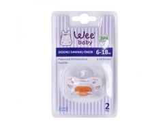 Wee Baby Damaklı Desenli Emzik No:1