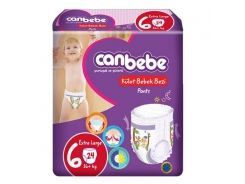 Canbebe Külot Bebek Bezi Jumbo 6 Beden +16 Kg 24 Adet