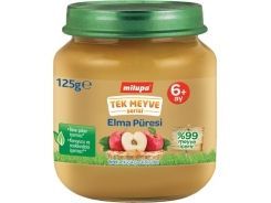 Milupa Tek Meyve Elma Püreli Kavanoz Maması 125 Gr