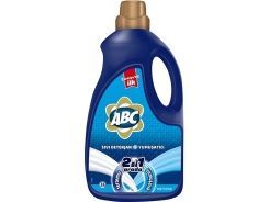 ABC Sıvı Deterjan 2 si 1 Arada Dağ Ferahlığı 2228 Ml