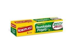 Koroplast Buzdolabı Poşeti Standart Orta Boy 70’li 24×38 Cm