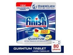 Finish Bulaşık Makinesi Deterjanı 80’Li Tablet Limonlu