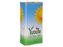 Yudum Ayçiçek Yağı 5 Lt Teneke