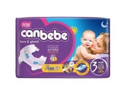 Canbebe Bebek Bezi Jumbo 3 Beden 4-9 Kg...