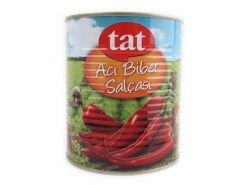 Tat Acı Biber Salçası Teneke 810 Gr