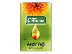 Çotanak Aspir Yağı 10 Lt Teneke